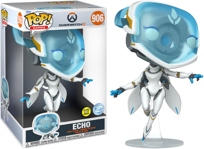 Funko Pop! Overwatch 2 - Echo Glow in the Dark Jumbo 10" #906