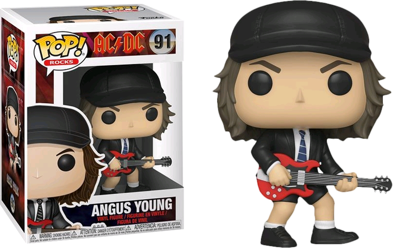 Funko Pop! AC/DC - Angus Young #91 - Chase Chance