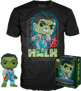 Funko - Avengers 4: Endgame - Hulk - Vinyl Figure & T-Shirt Box Set - The Amazing Collectables