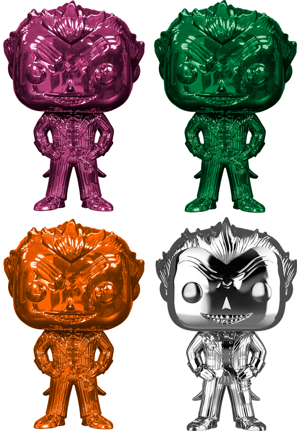 Funko Pop! Batman: Arkham Asylum - The Joker Purple Chrome #53