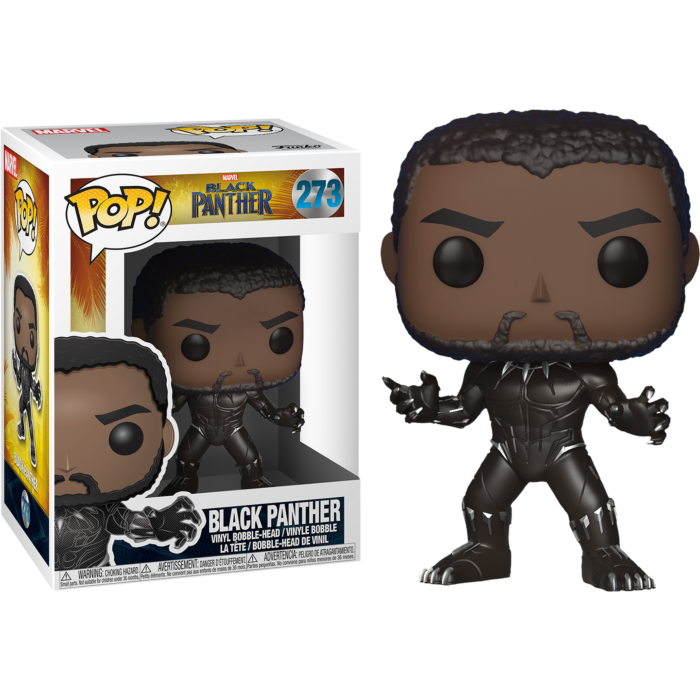 Funko Pop! Black Panther - Black Panther #273 - Chase Chance - The Amazing Collectables