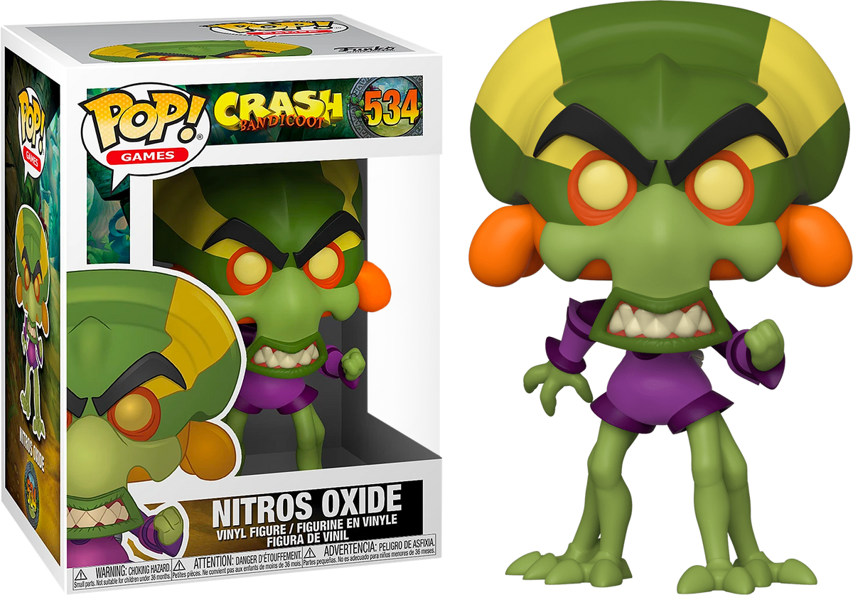 Funko Pop! Crash Bandicoot - Nitros Oxid #534 - The Amazing Collectables