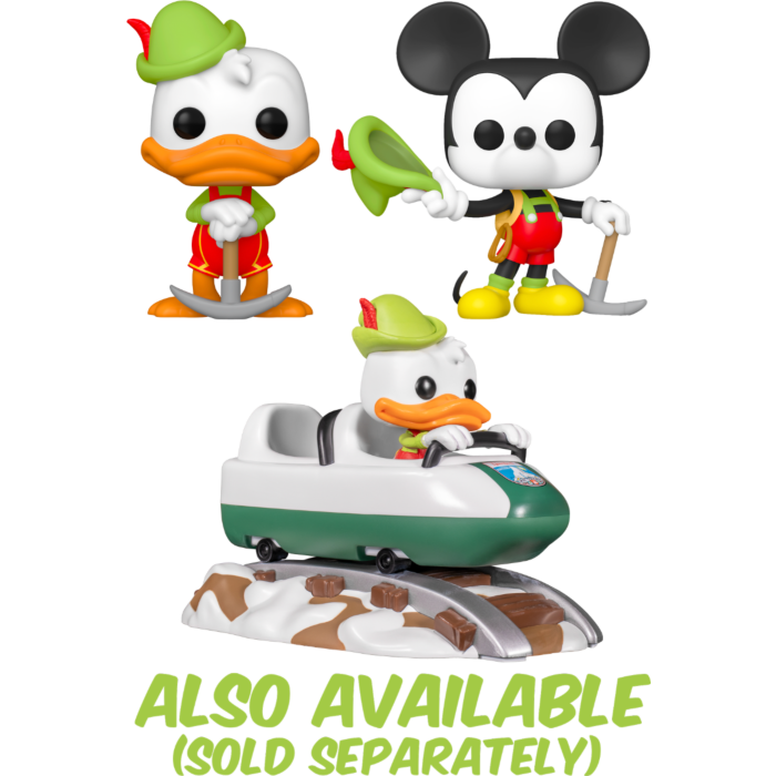 Funko Pop! Rides - Disneyland: 65th Anniversary - Donald Duck with Matterhorn Bobsleds Attraction #88 - The Amazing Collectables