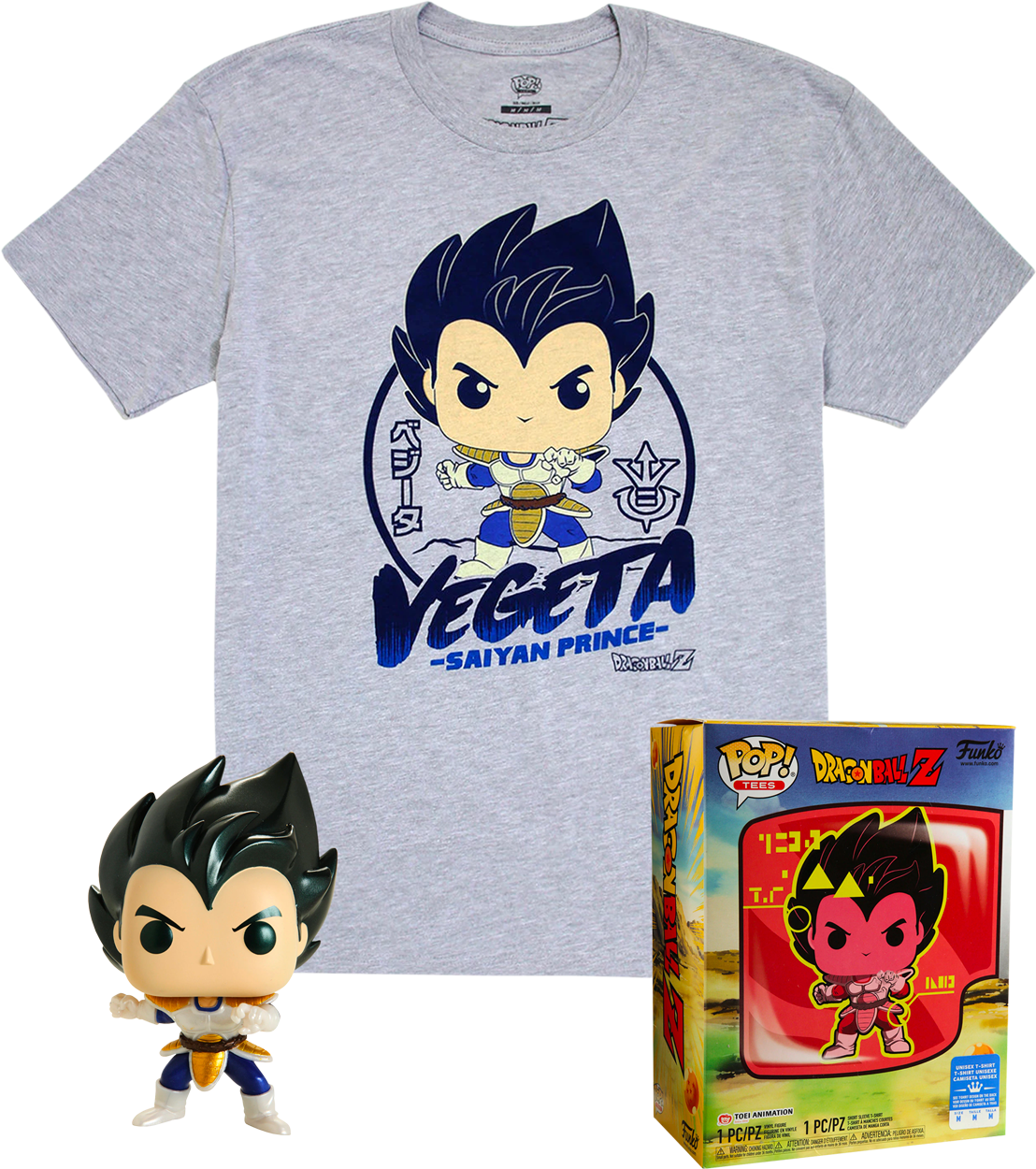Tee shirt dragon ball z vegeta best sale