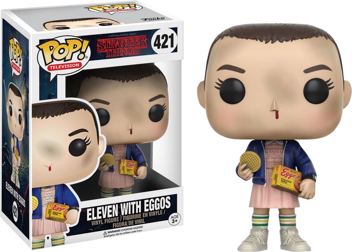 Funko Pop! Stranger Things - Eleven with Eggos #421 - Chase Chance - The Amazing Collectables