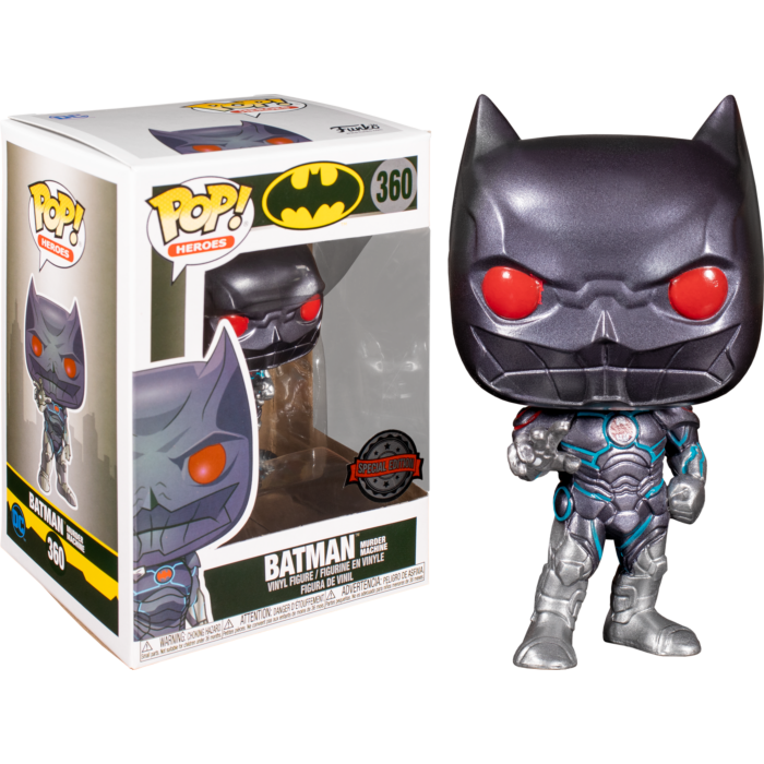 Funko Pop Batman Murder Machine Batman 360 Chase Chance