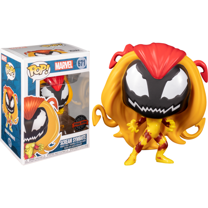 Funko Pop! Spider-Man - Scream Symbiote #671