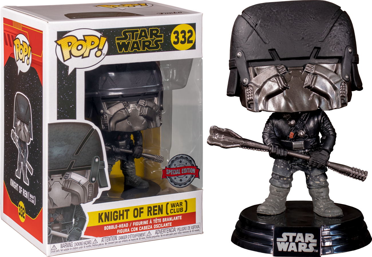 Funko Pop! Star Wars Episode IX: The Rise Of Skywalker - Knight Of Ren with War Club #332