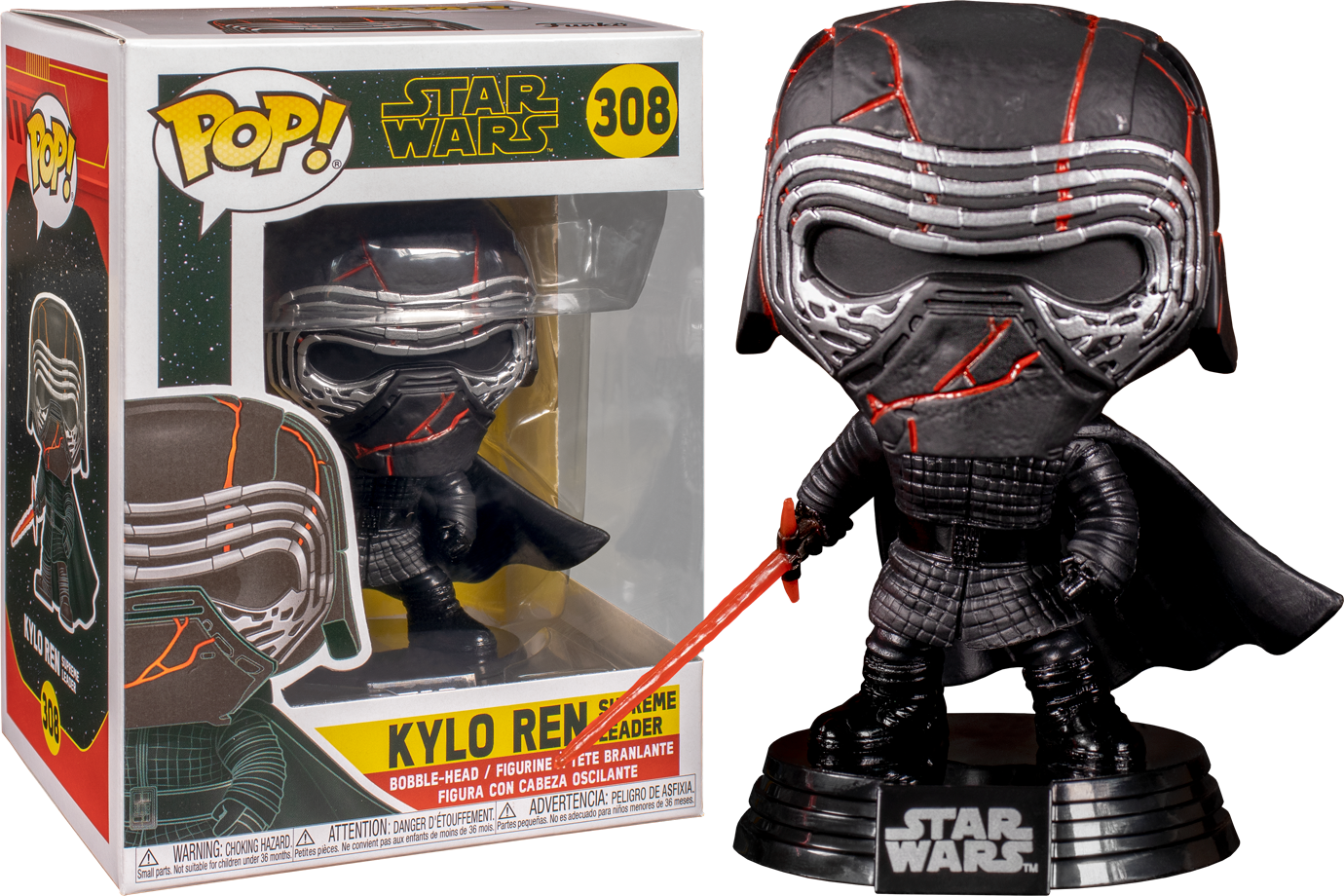Funko Pop Star Wars: Rise Of Skywalker - Kylo Ren Supreme Leader