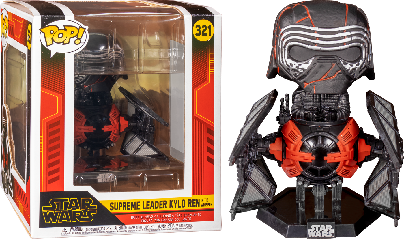 Funko Pop! Star Wars Episode IX: The Rise Of Skywalker - Kylo Ren with Tie Whisper Deluxe #321