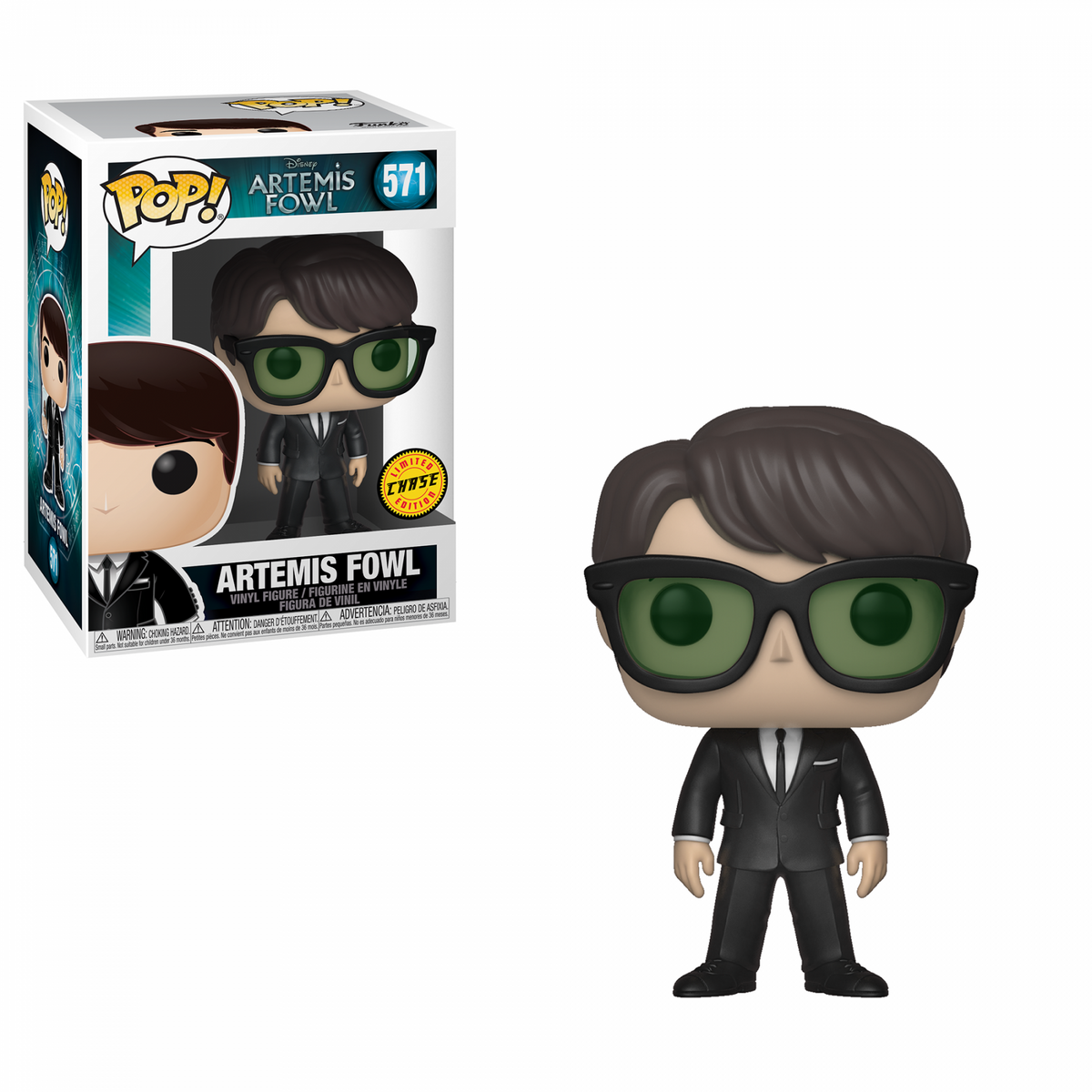 Funko Pop! Artemis Fowl - Artemis Fowl #571 - Chase Chance - The Amazing Collectables