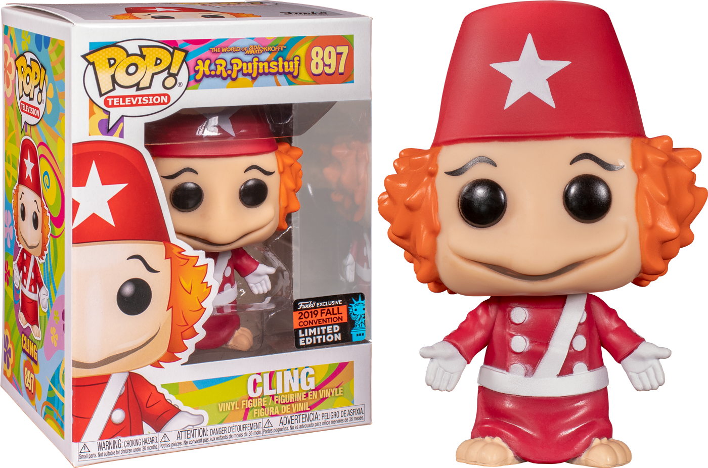 Funko Pop H.R. Pufnstuf Cling 897 2019 NYCC Exclusive