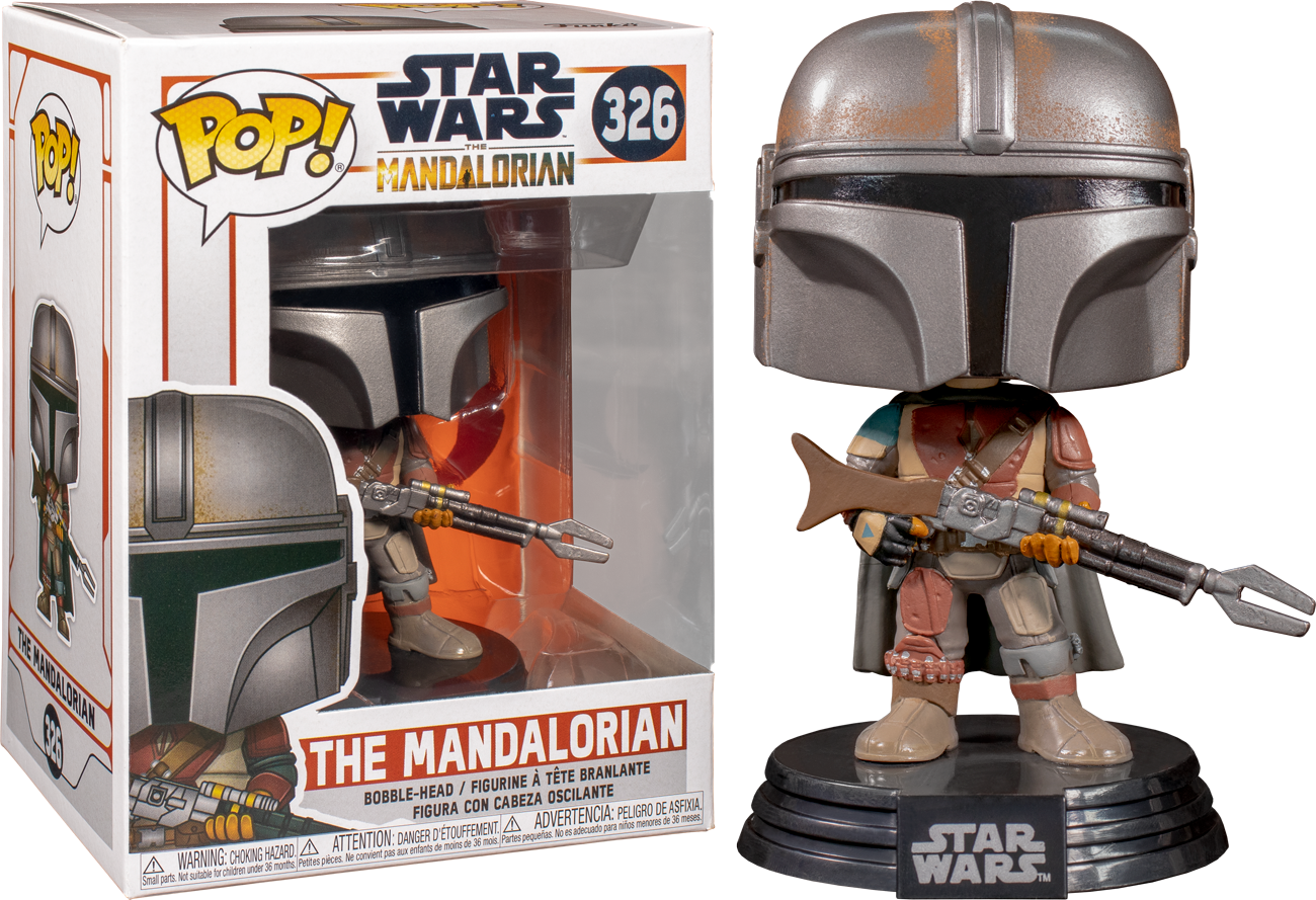 Funko Pop! Star Wars: The Mandalorian - The Mandalorian New Pose #345