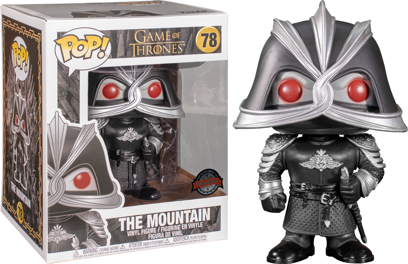 Funko Pop! Game of Thrones - The Mountain Masked 6 Super-Sized #78
