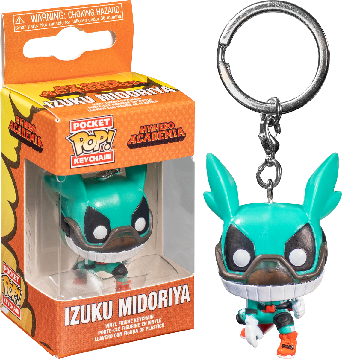 Funko Pocket Pop! Keychain - My Hero Academia - Deku with Helmet - The Amazing Collectables