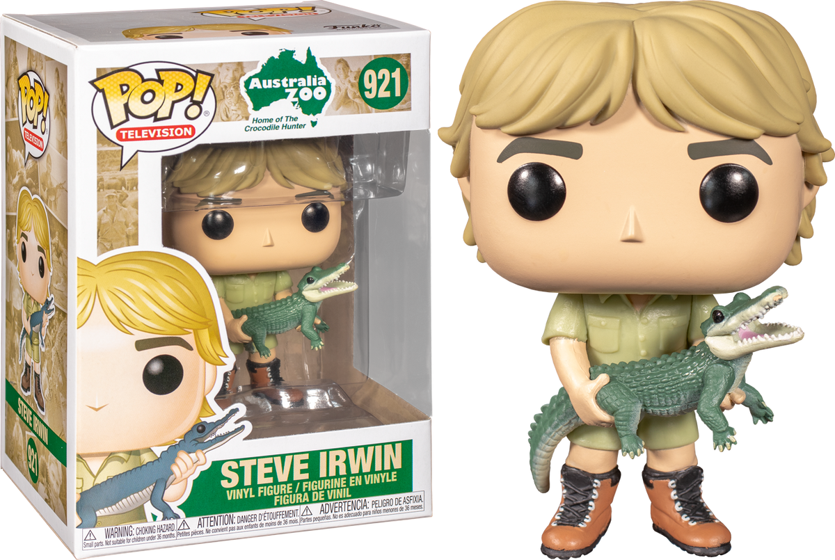 Funko Pop! The Crocodile Hunter - Steve Irwin #921 - Chase Chance - The Amazing Collectables