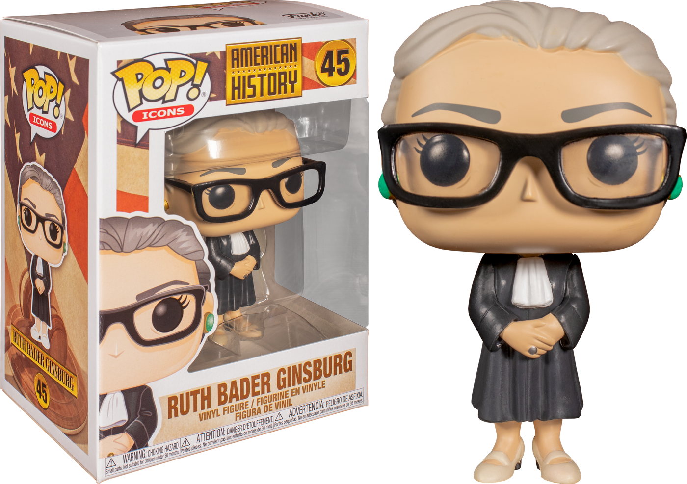 Funko Pop! American History - Ruth Bader Ginsburg #45