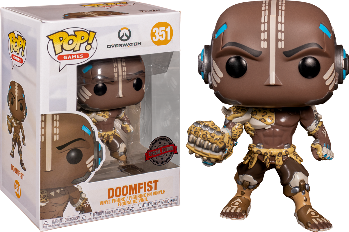 Funko Pop! Overwatch - Leopard Doomfist #351 - The Amazing Collectables