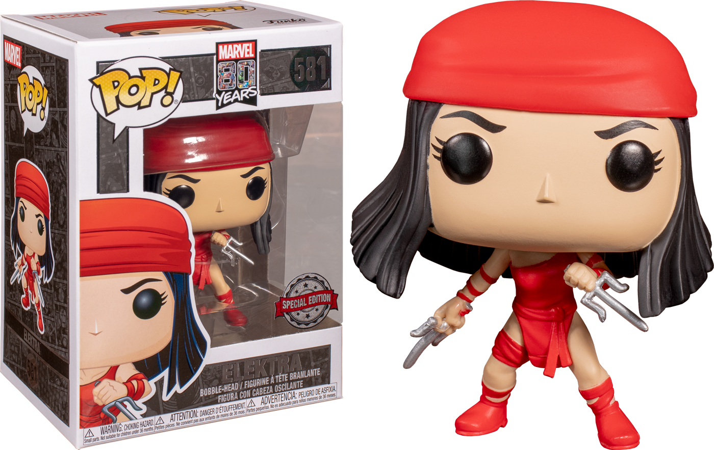 Funko Pop! Daredevil - Elektra First Appearance 80th Anniversary #581