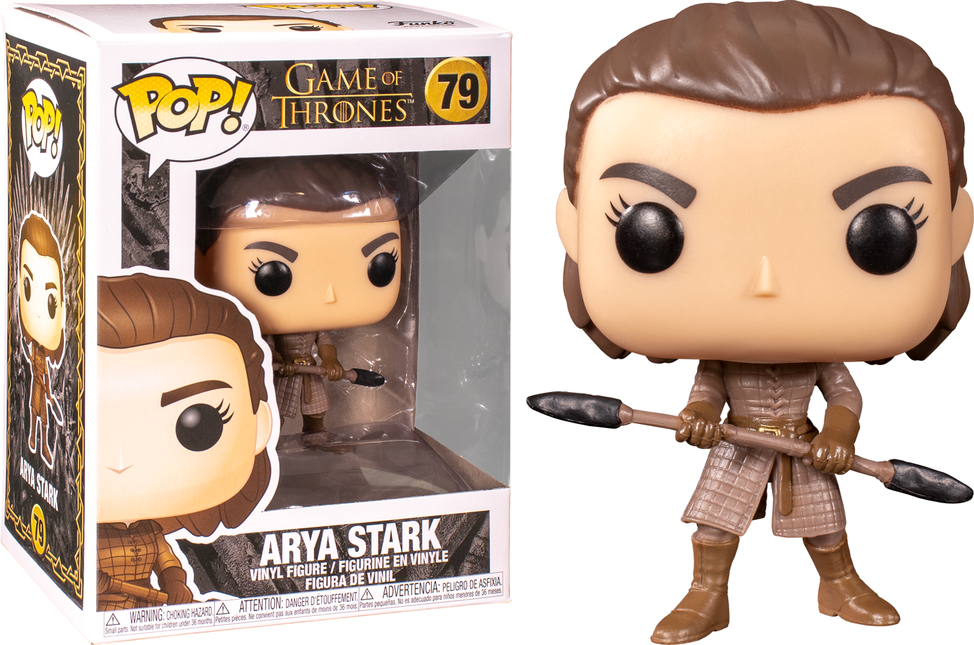Funko Pop Game of Thrones Arya Stark with Two Headed Spear 79