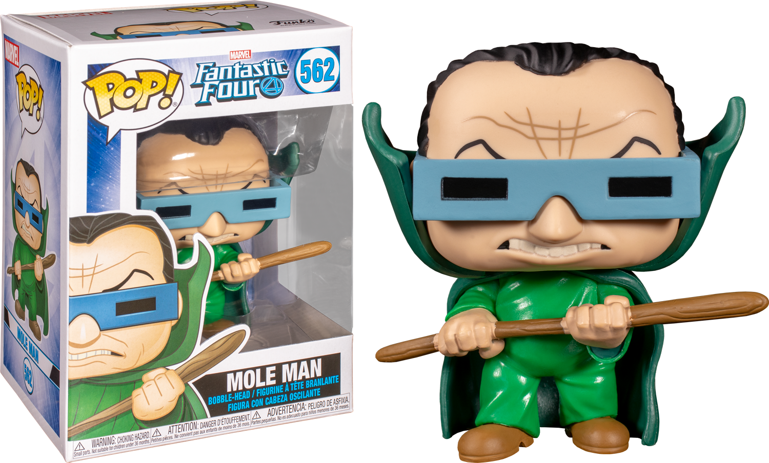 Funko Pop! Fantastic Four - Mole Man #562