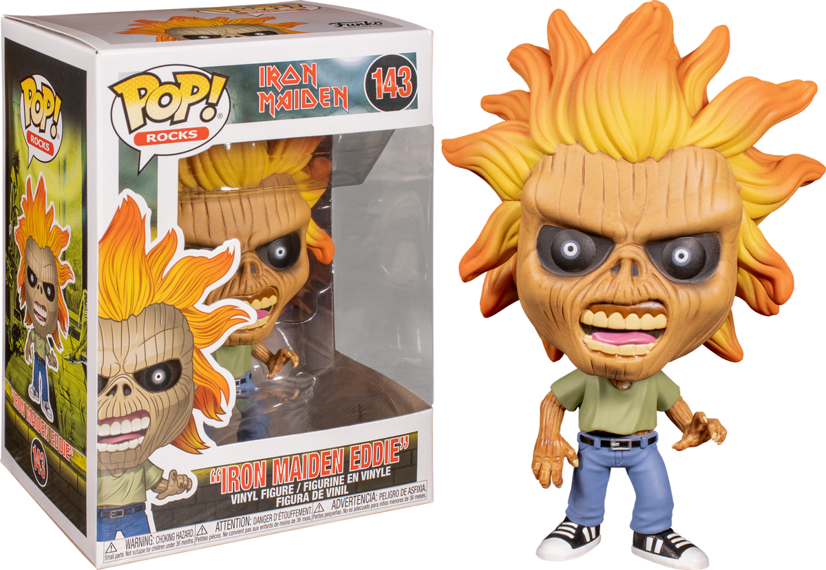 Funko Pop! Iron Maiden - Iron Maiden Eddie #143 - The Amazing Collectables