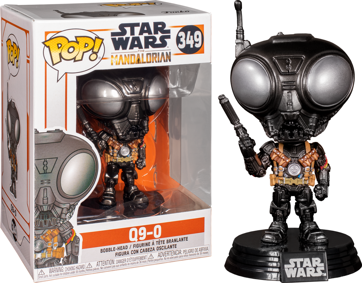 Funko Pop! Star Wars: The Mandalorian - Q9-0 #349 - The Amazing Collectables
