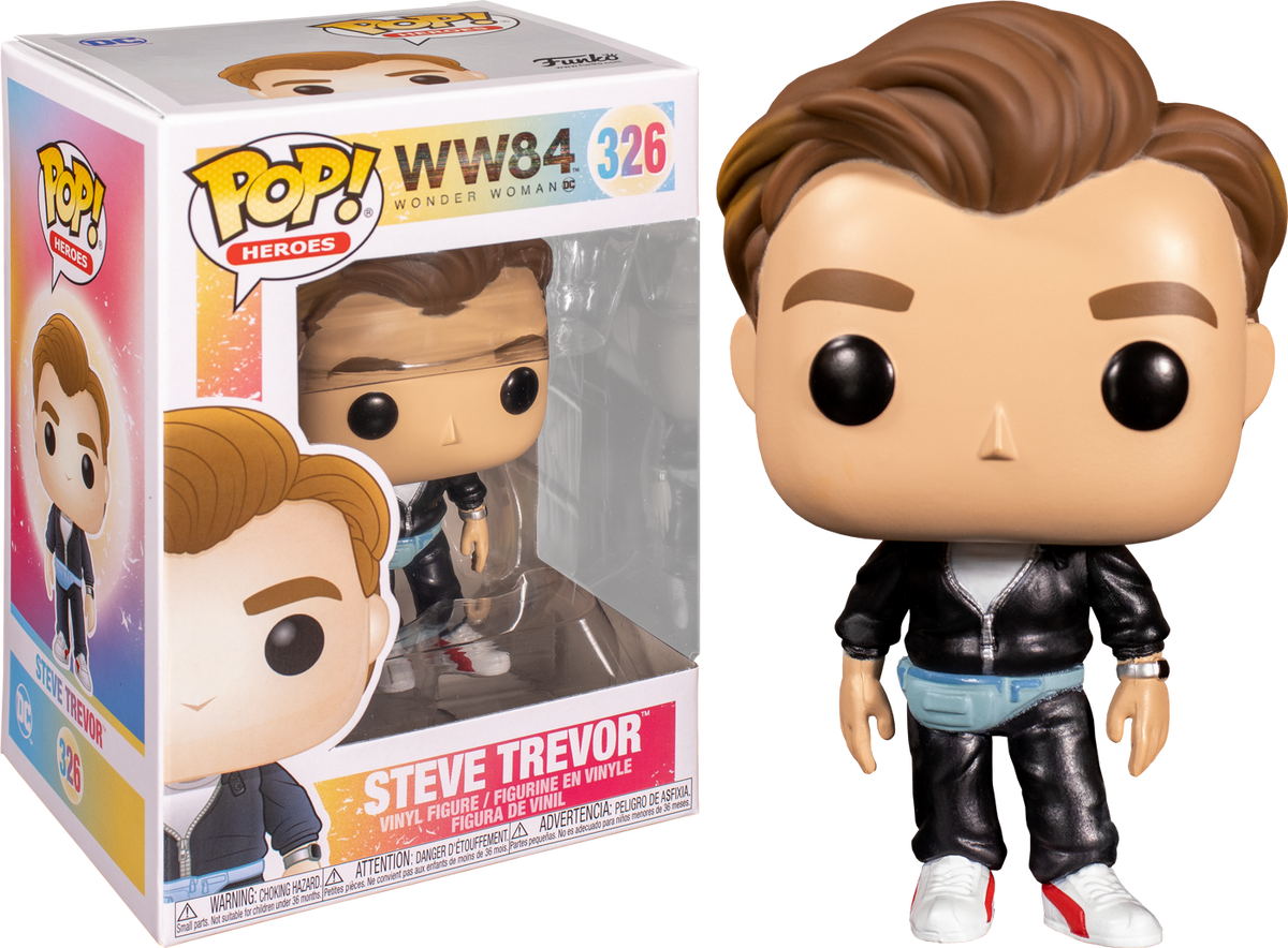 Funko Pop! Wonder Woman 1984 - Steve Trevor 80’s #326 - The Amazing Collectables