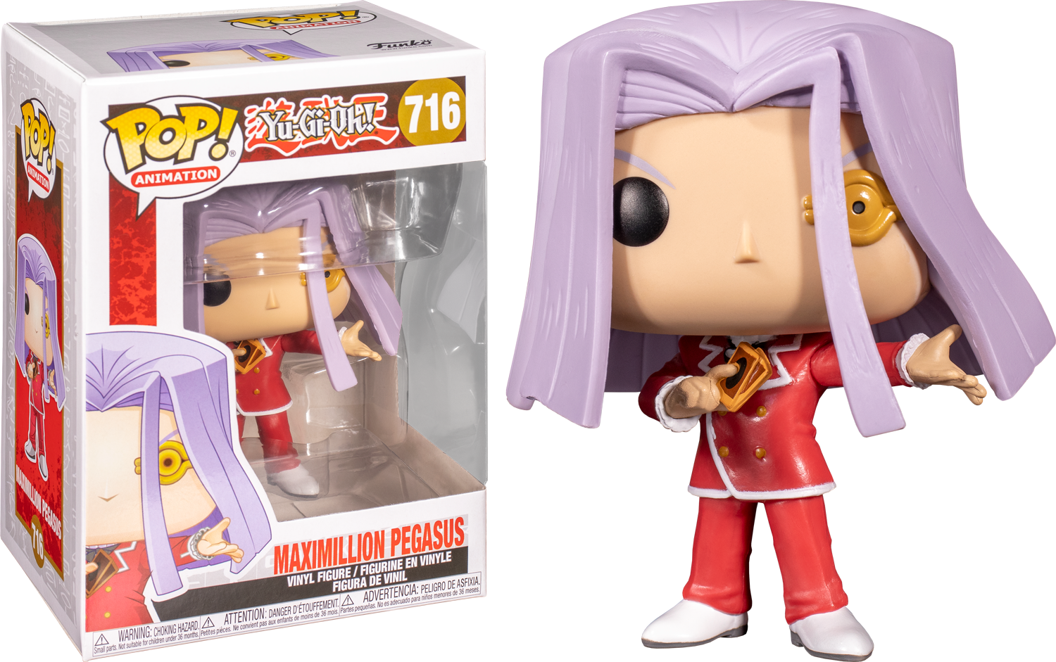 Funko Pop! Yu-Gi-Oh! - Maximillion Pegasus #716