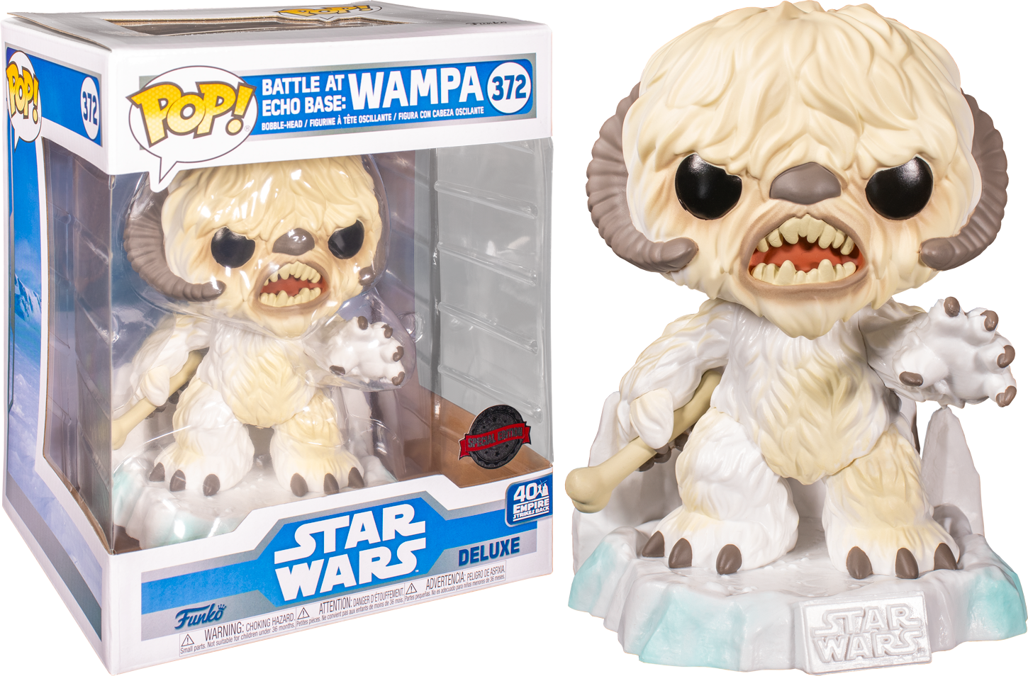 Funko Pop! Star Wars Episode V: The Empire Strikes Back - Wampa Deluxe #372