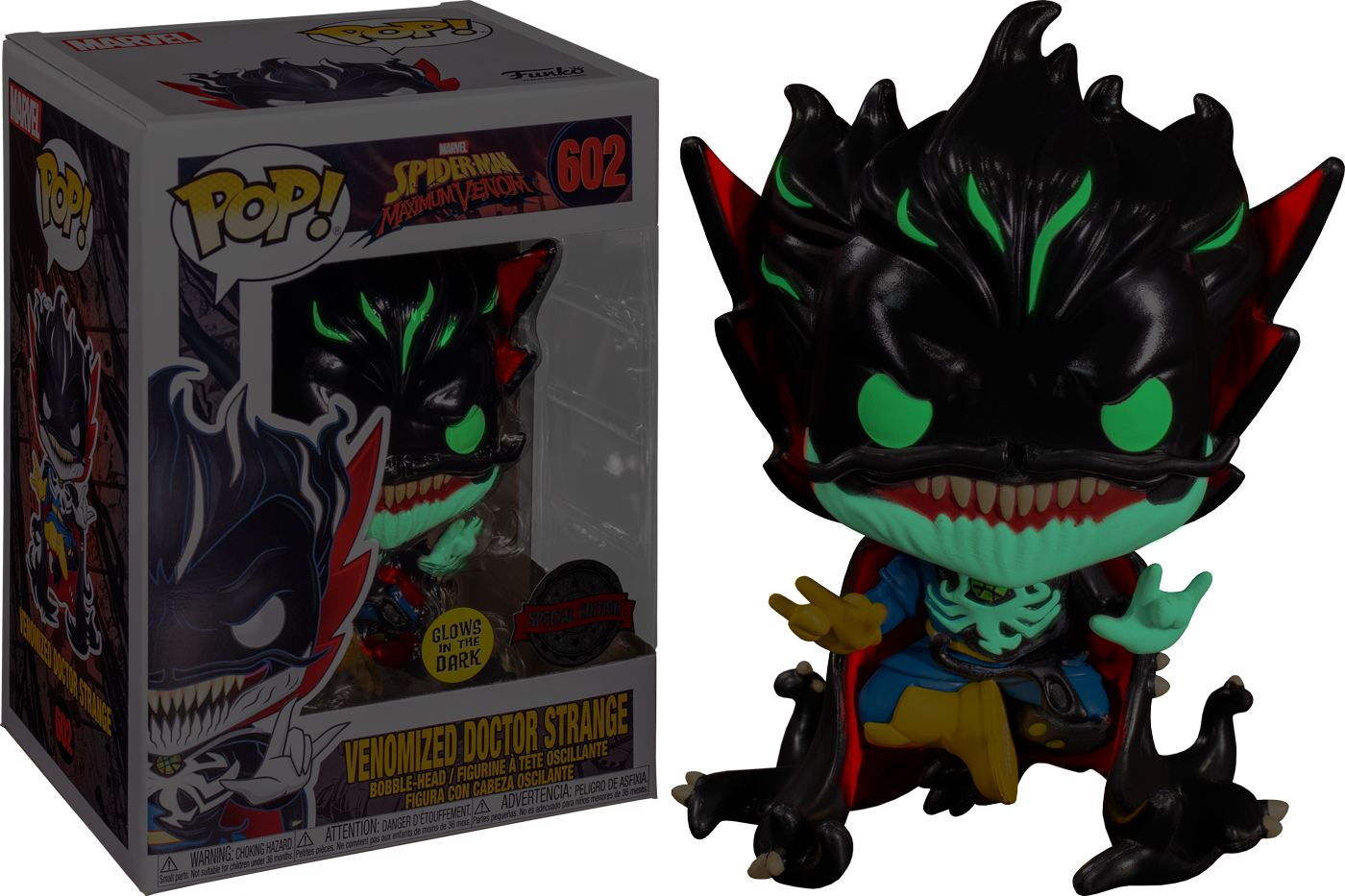 Funko Pop! Spider-Man: Maximum Venom - Doctor Strange Glow