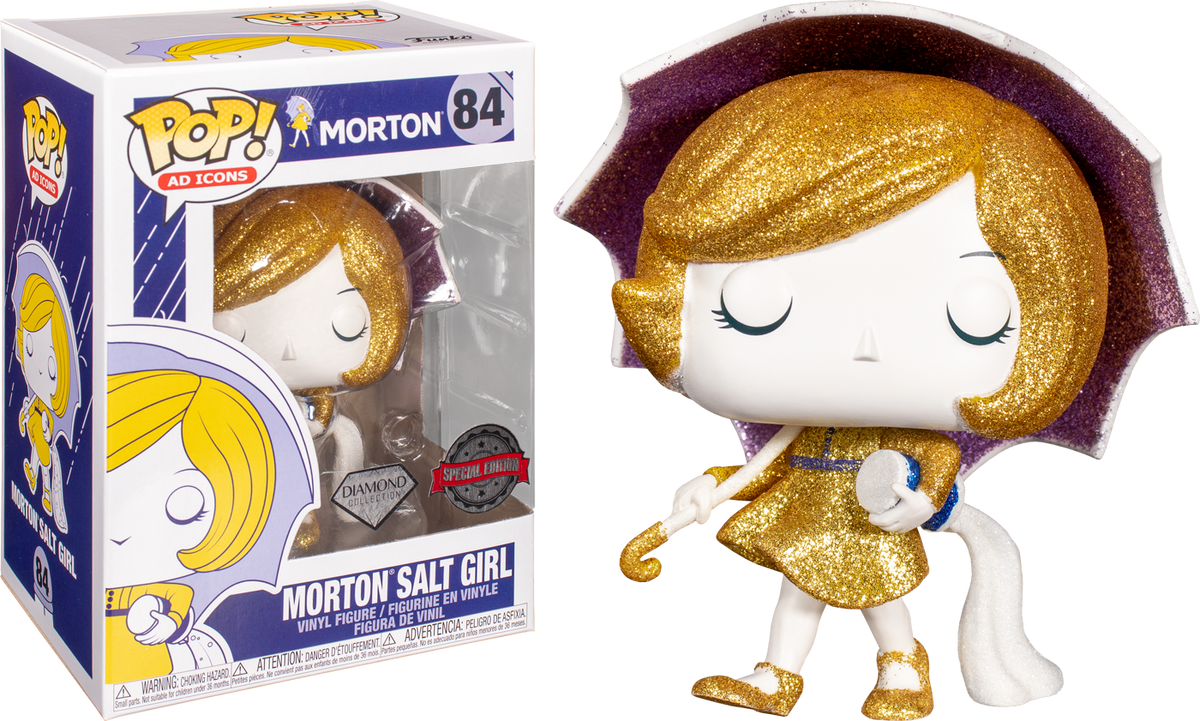 Funko Pop! Morton Salt - Morton Salt Girl Diamond Glitter #84 - The Amazing Collectables