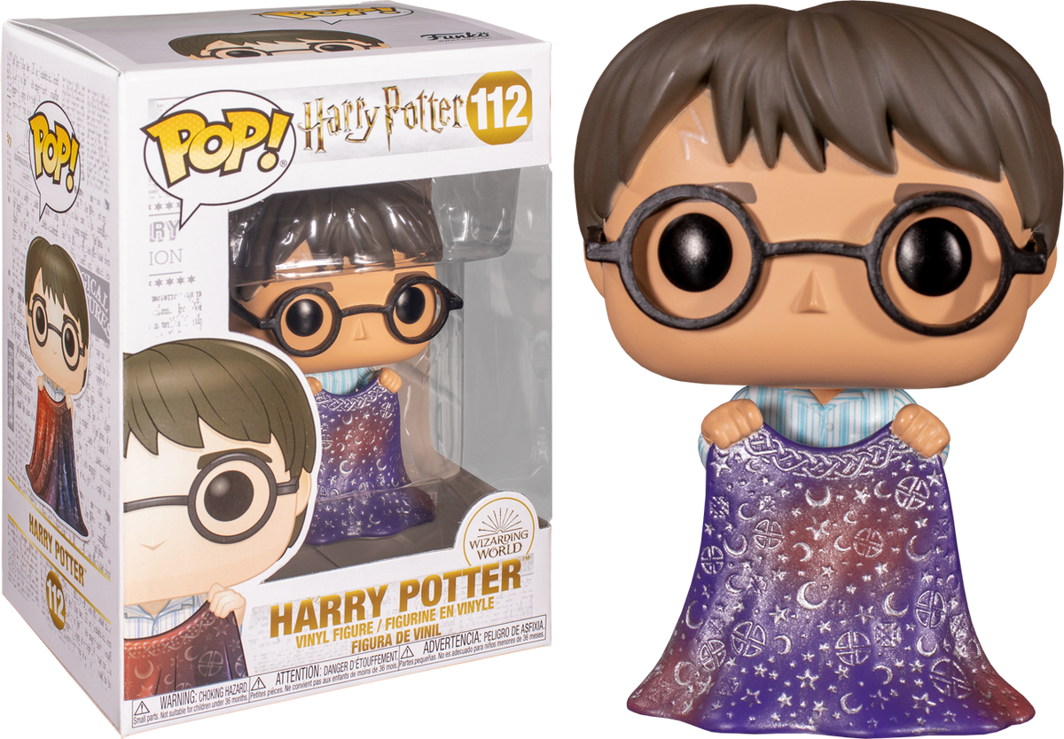 Funko Pop! Harry Potter - Harry with Invisibility Cloak #112 - The Amazing Collectables