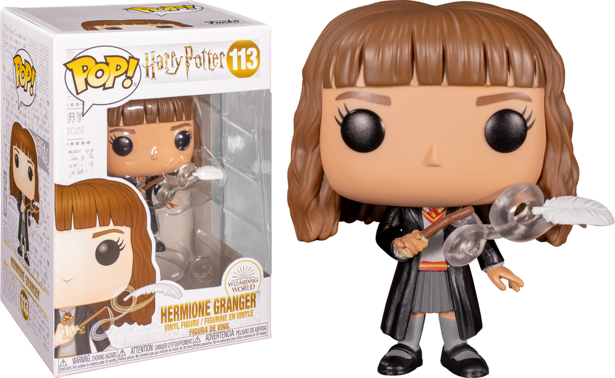 Funko Pop! Harry Potter - Hermione Granger with Feather #113 - The Amazing Collectables