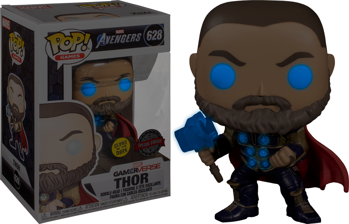 Funko Pop! Marvel’s Avengers (2020) - Thor Glow in the Dark #628 - The Amazing Collectables