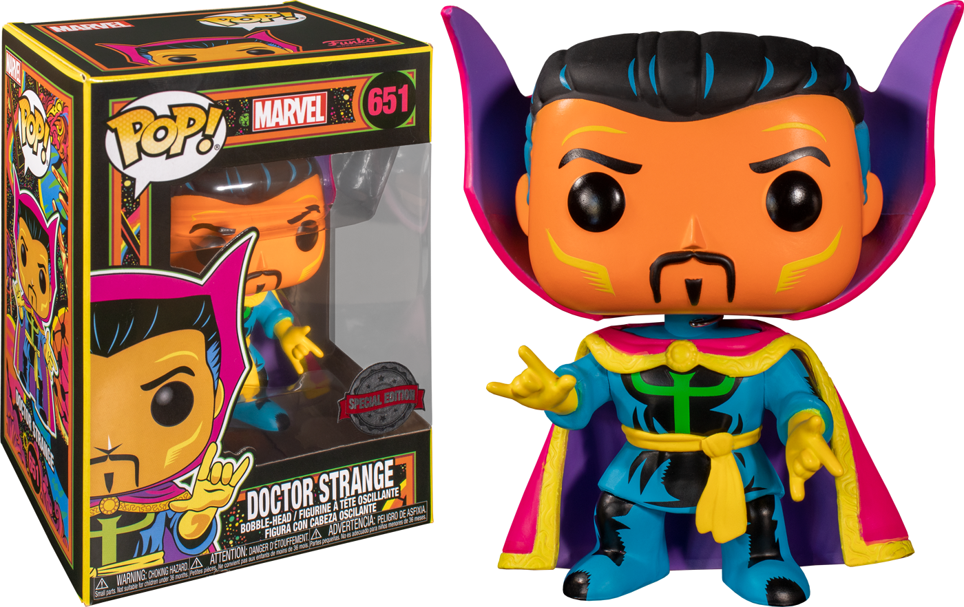Funko Pop! Marvel: Blacklight - Doctor Strange #651