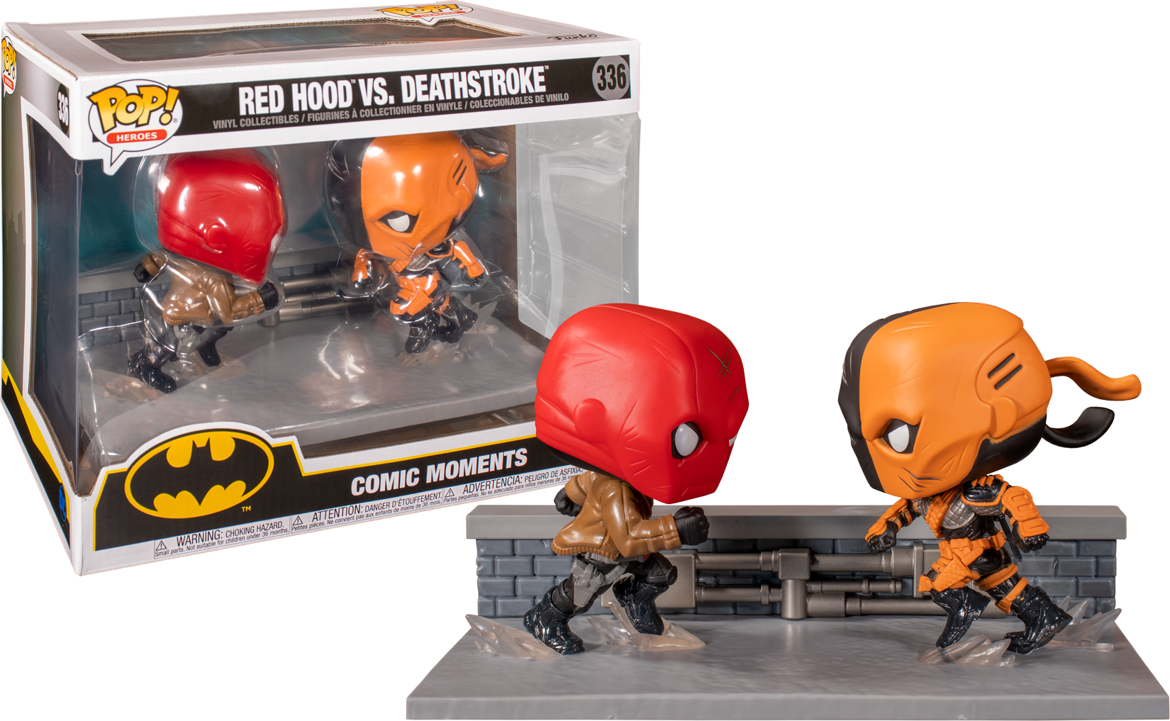 Funko Pop! Deathstroke - Red Hood vs Deathstroke Comic Moments - 2-Pack #336