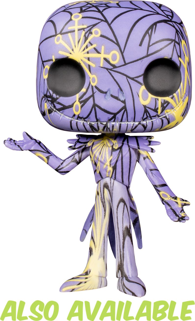 Funko Pop! The Nightmare Before Christmas - Jack Skellington Artist Series with Pop! Protector #07