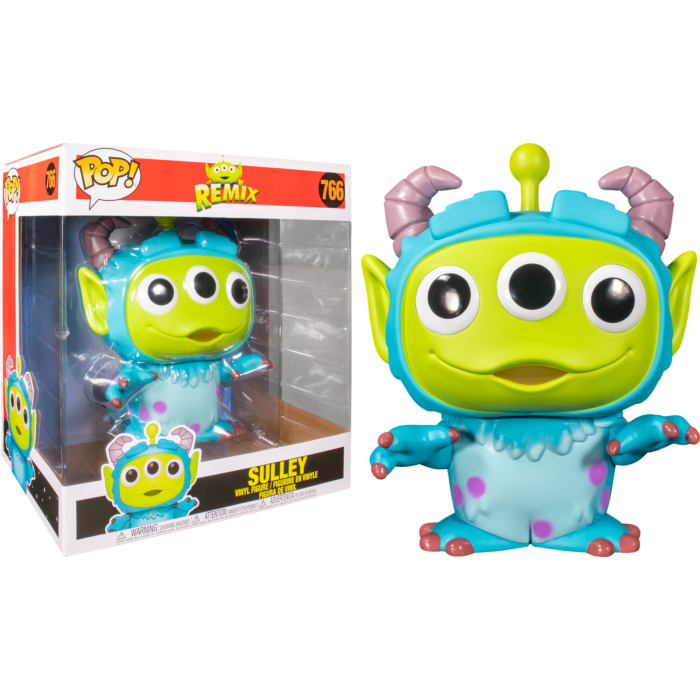 Funko Pop! Pixar - Alien Remix Sulley 10" #766 - The Amazing Collectables