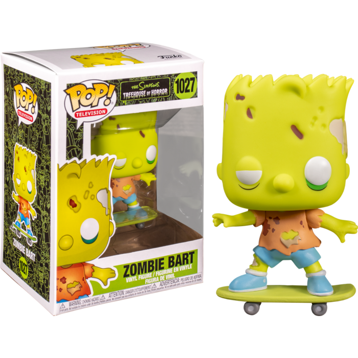 Funko Pop! The Simpsons - Zombie Bart Simpson #1027