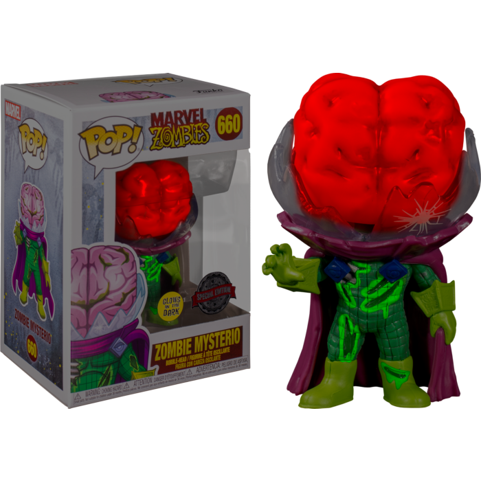 Entertainment Earth Mysterio Glow Funko Pop Marvel Gitd Mysterio