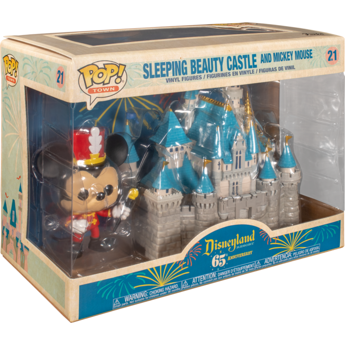 Funko Pop! + Sleeping Beauty Castle and Walt Disney Funko Pop