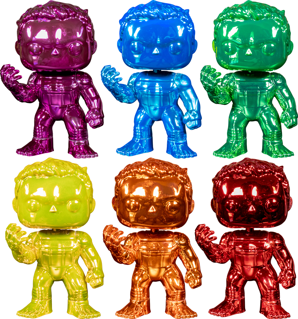 Funko Pop! Avengers 4: Endgame - Hulk with Nano Gauntlet Red Chrome #499