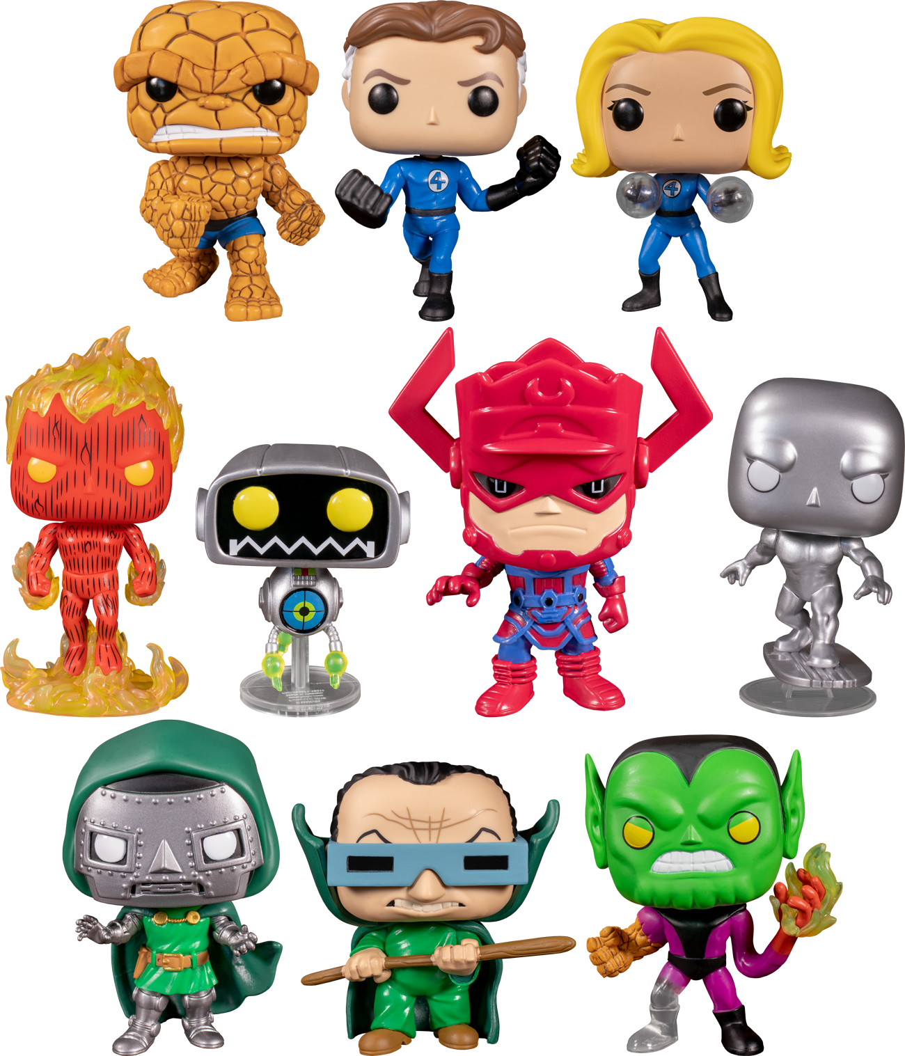 Funko Pop! Fantastic Four - Mole Man #562