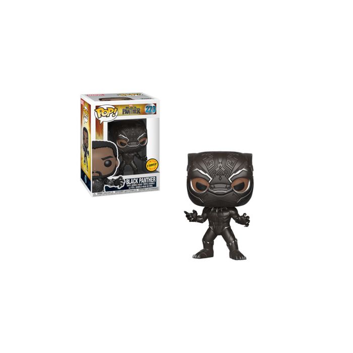 Funko Pop! Black Panther - Black Panther #273 - Chase Chance - The Amazing Collectables