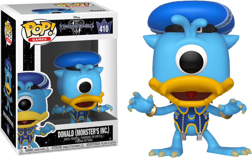 Funko Pop! Kingdom Hearts III - Donald Monster's Inc. #410