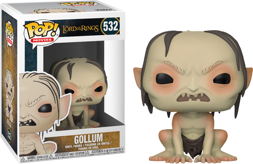 Funko Pop! Lord of the Rings - Gollum #532 - Chase Chance - The Amazing Collectables