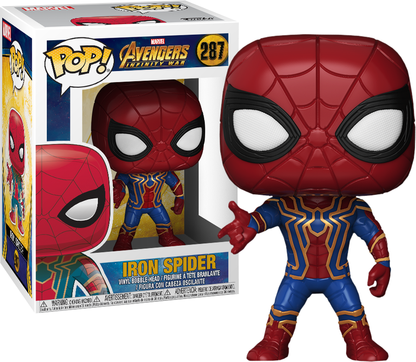 Funko Pop! Avengers 3: Infinity War - Iron Spider #287 - The Amazing Collectables