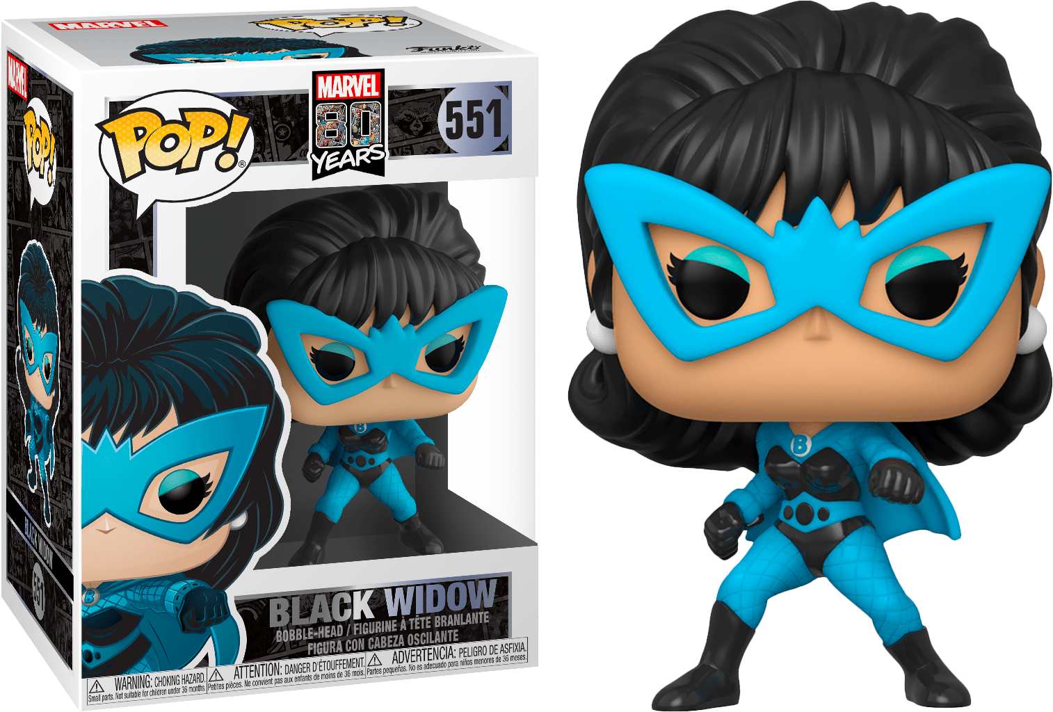 Funko Pop! Black Widow - Black Widow First Appearance 80th Anniversary #551