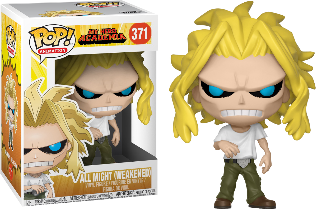 Funko Pop My Hero Academia All Might Weakened 371